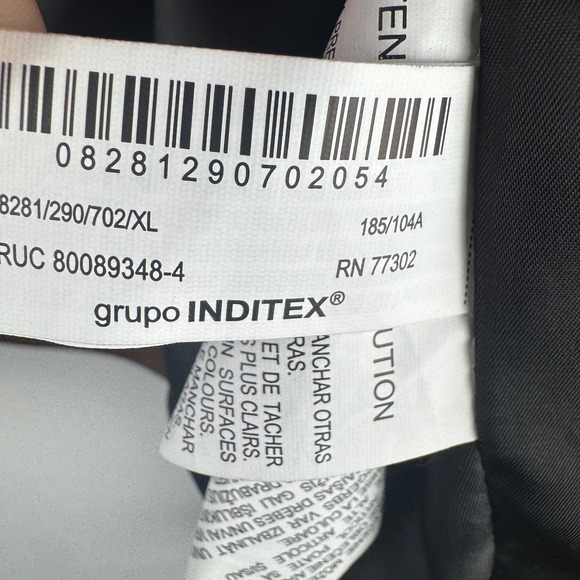 ZARA Mens Brown Faux Suede Trucker Jacket Size XL Regular Fit Classuc Pockets - Picture 7 of 14